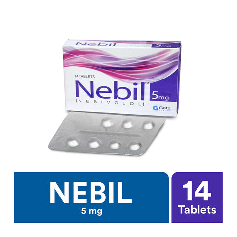Getz Pharma Nebil Tablets, 5mg, Strip (7-Tablets) product image - Bolanclinic