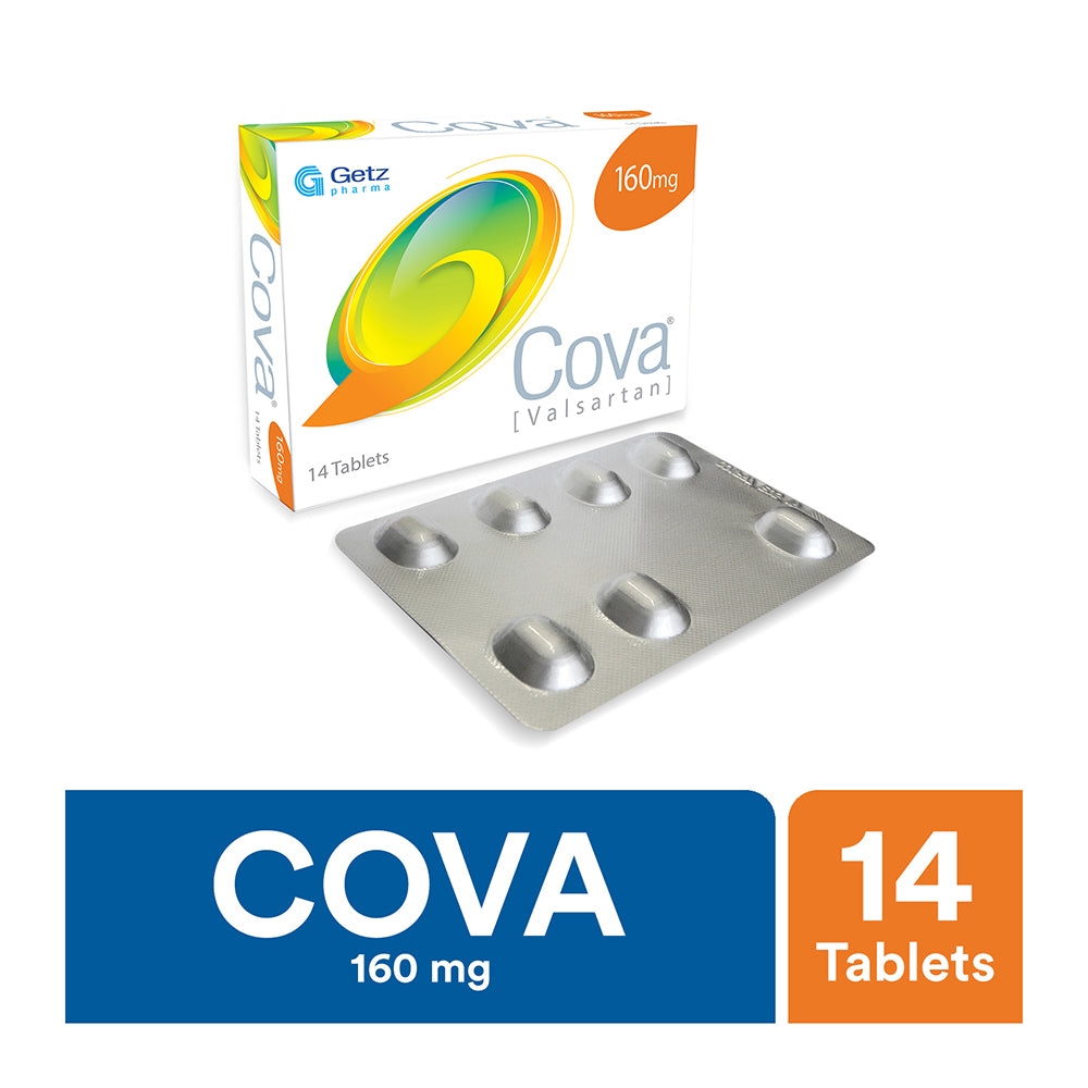 Getz Pharma Cova Tablet, 160mg, 14-Pack product image - Bolanclinic