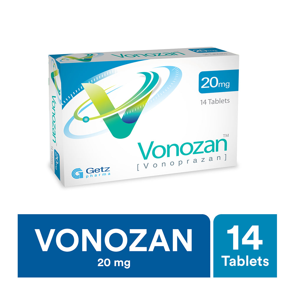 Getz Pharma Vonozan Tablet, 20mg, 14-Pack product image - Bolanclinic
