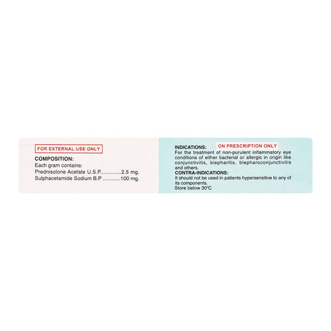 Remington Pharmaceuticals Mydosone Eye Ointment, 3.5g product image 3 - Bolanclinic