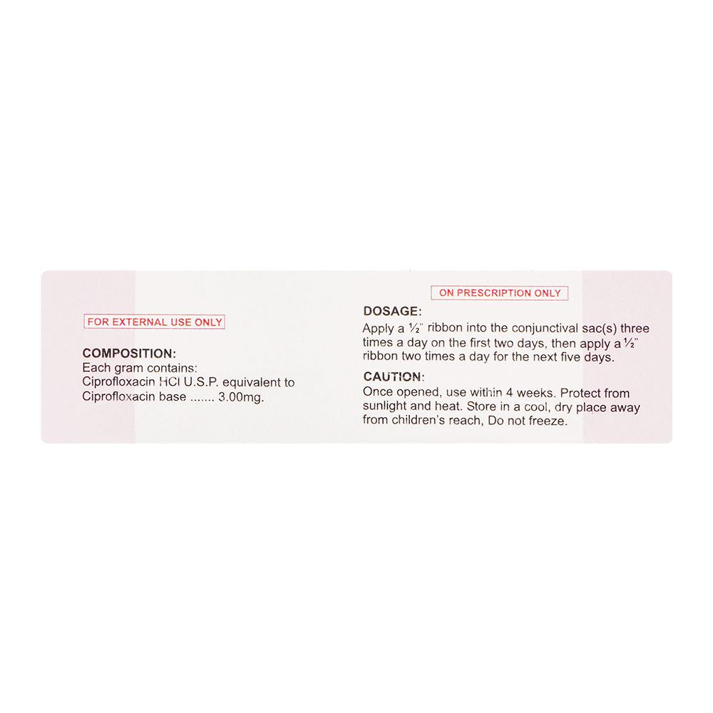 Remington Pharmaceuticals Rocip Eye Ointment, 3.5g product image 3 - Bolanclinic