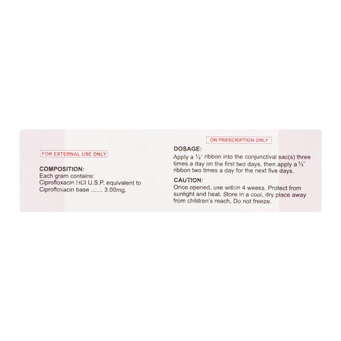 Remington Pharmaceuticals Rocip Eye Ointment, 3.5g product image 3 - Bolanclinic
