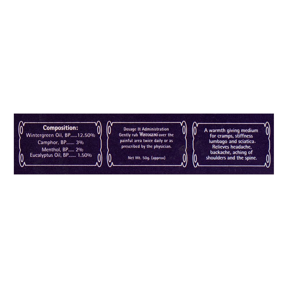 Wintogeno Cream, 50g product image 5 - Bolanclinic