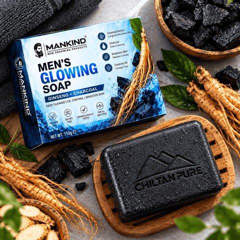 Men Glowing Soap – Deep Cleansing & Oil Control Bar - Bolan Clinic