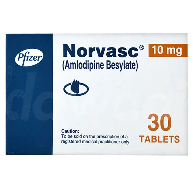 NORVASC 10MG TAB (30S) - Bolan Clinic Pharmacy