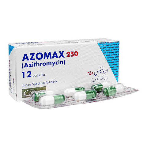 AGP Pharma Azomax Capsule, 250mg, 1-Strip product image - Bolanclinic