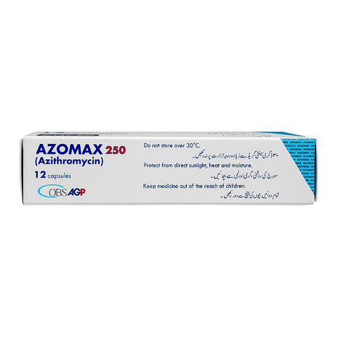 AGP Pharma Azomax Capsule, 250mg, 1-Strip product image 2 - Bolanclinic