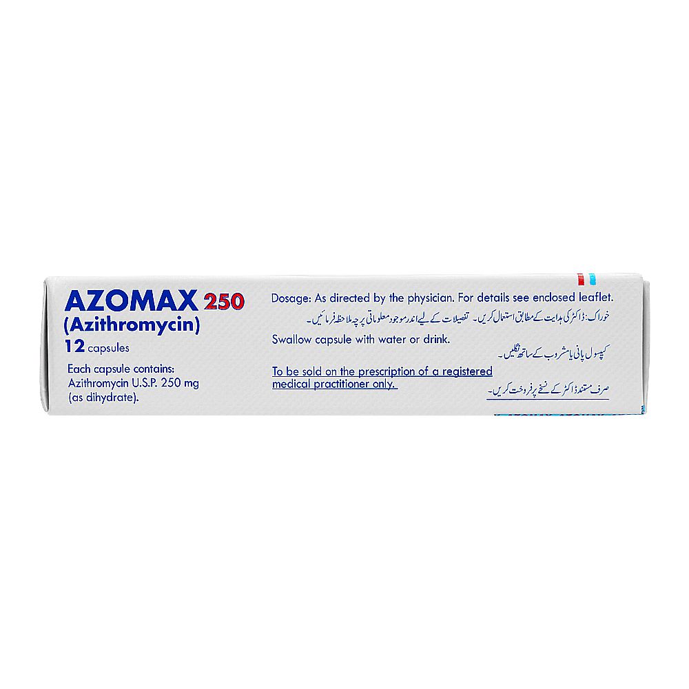 AGP Pharma Azomax Capsule, 250mg, 1-Strip product image 3 - Bolanclinic