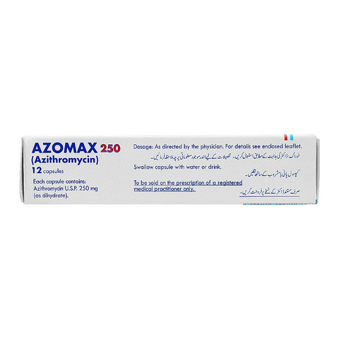 AGP Pharma Azomax Capsule, 250mg, 1-Strip product image 3 - Bolanclinic