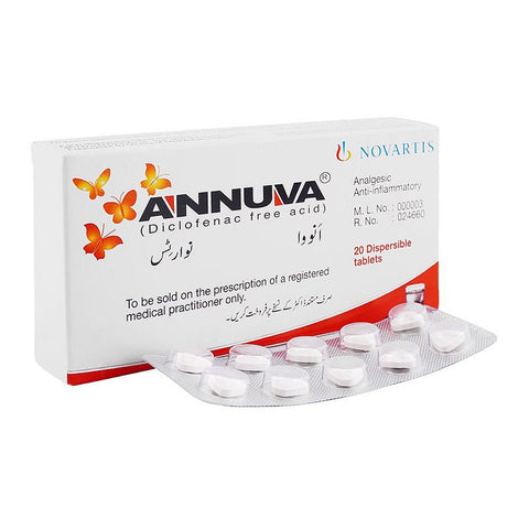 Novartis Pharmaceuticals Annuva Tablet, 50mg, 1-Strip product image - Bolanclinic