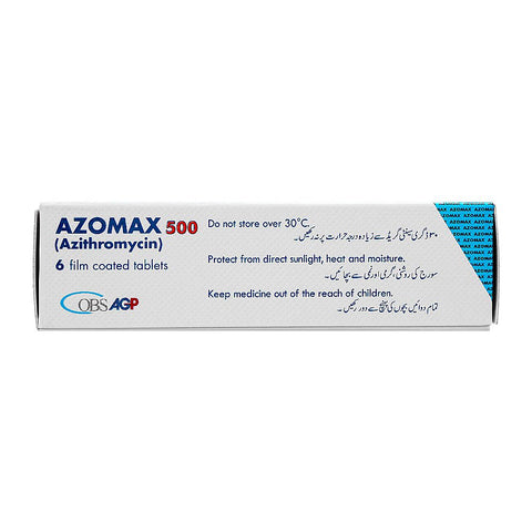 AGP Pharma Azomax Tablet, 500mg, 1-Strip product image 2 - Bolanclinic