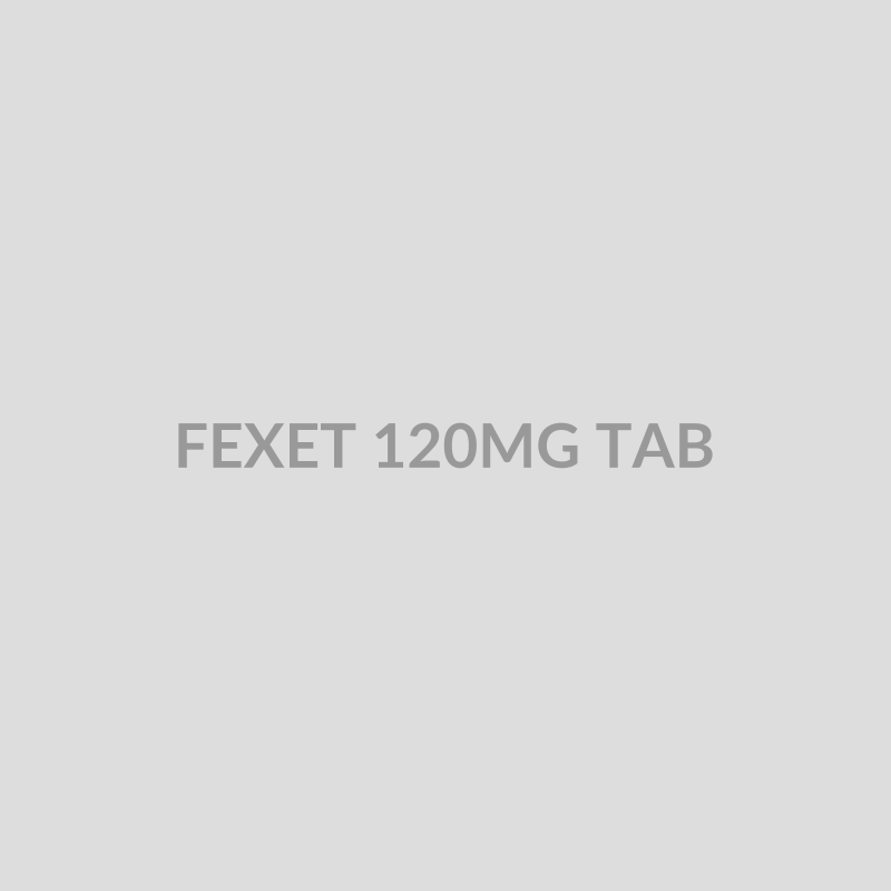 FEXET 120MG TAB - Bolan Clinic Pharmacy