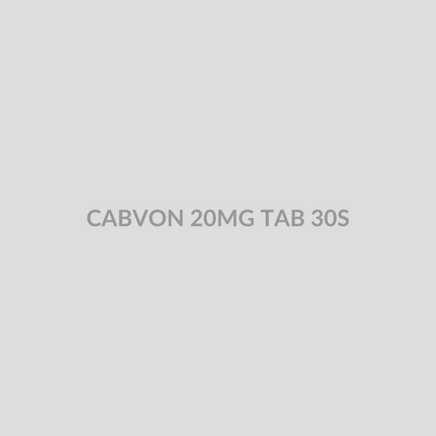 CABVON 20MG TAB 30S - Bolan Clinic Pharmacy