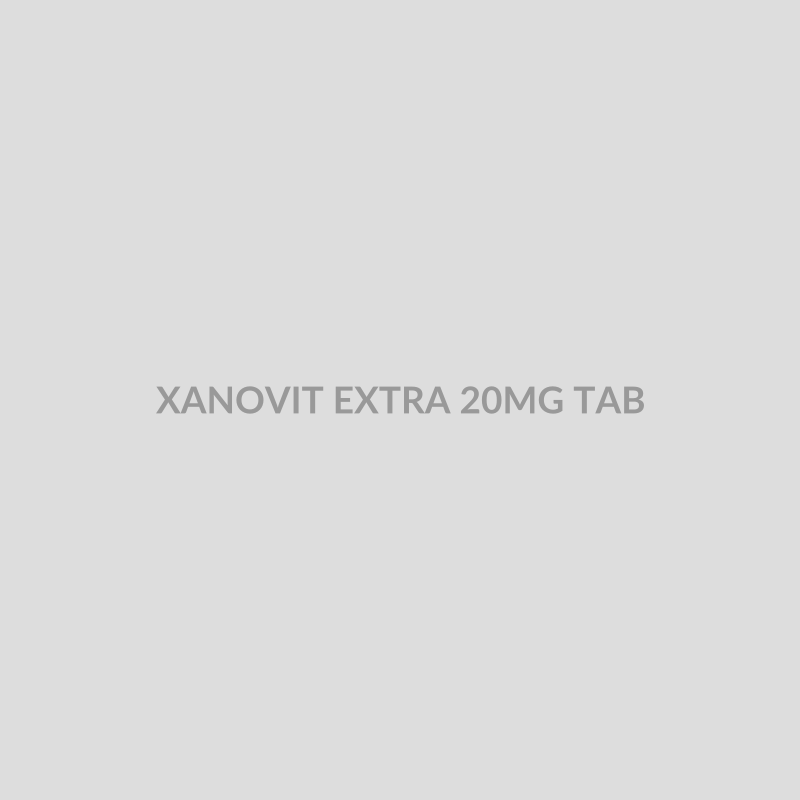 XANOVIT EXTRA 20MG TAB - Bolan Clinic Pharmacy