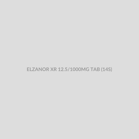 ELZANOR XR 12.5/1000MG TAB (14S) - Bolan Clinic Pharmacy