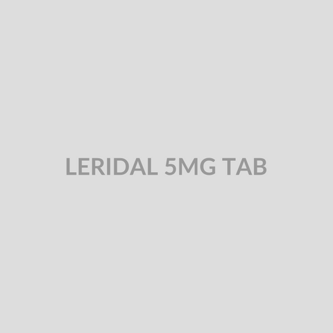 LERIDAL 5MG TAB - Bolan Clinic Pharmacy