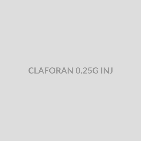 CLAFORAN 0.25G INJ - Bolan Clinic Pharmacy