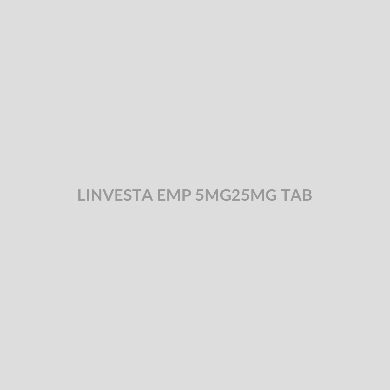 LINVESTA EMP 5MG25MG TAB - Bolan Clinic Pharmacy