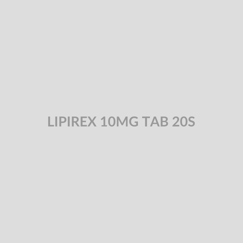 LIPIREX 10MG TAB 20S - Bolan Clinic Pharmacy
