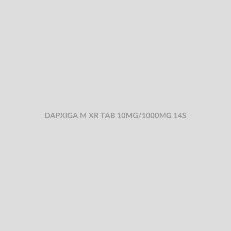 DAPXIGA M XR TAB 10MG/1000MG 14S - Bolan Clinic Pharmacy