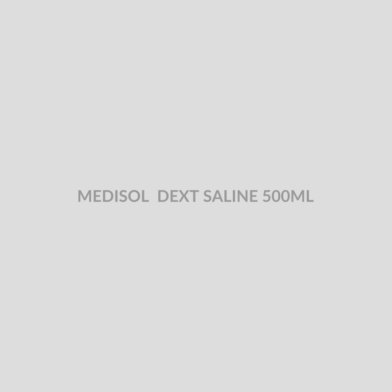 MEDISOL DEXT SALINE 500ML - Bolan Clinic Pharmacy