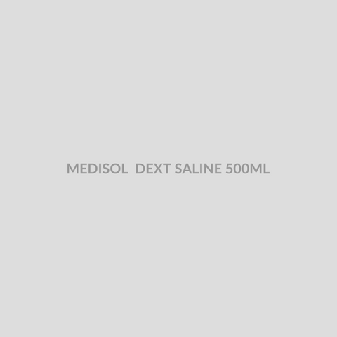 MEDISOL DEXT SALINE 500ML - Bolan Clinic Pharmacy