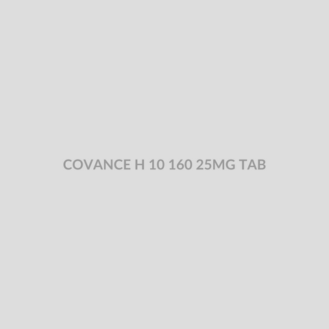 COVANCE H 10 160 25MG TAB - Bolan Clinic Pharmacy