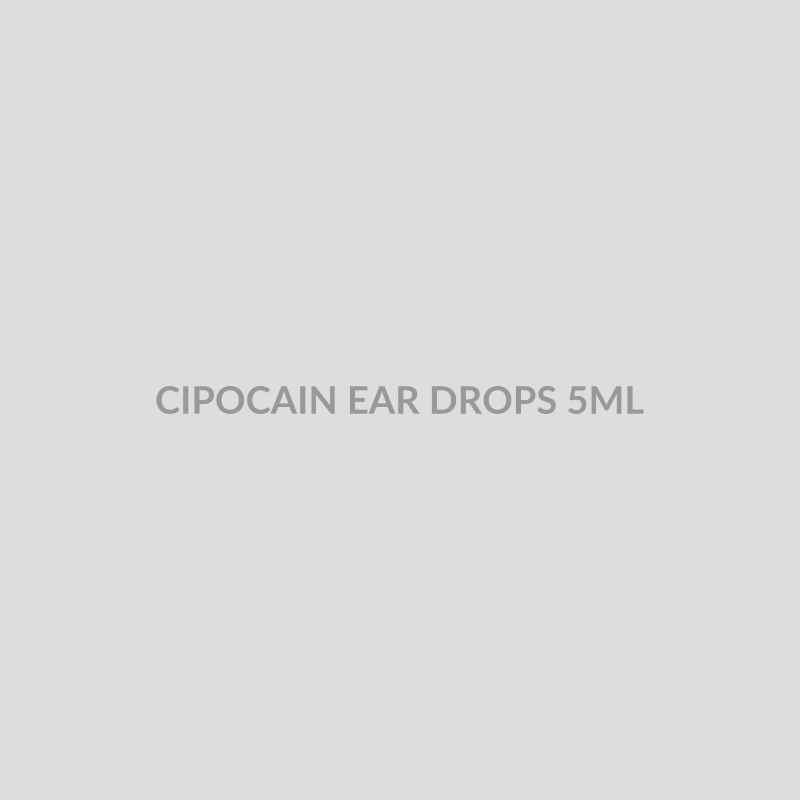 CIPOCAIN EAR DROPS 5ML - Bolan Clinic Pharmacy