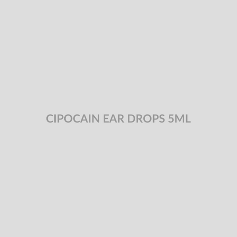 CIPOCAIN EAR DROPS 5ML - Bolan Clinic Pharmacy