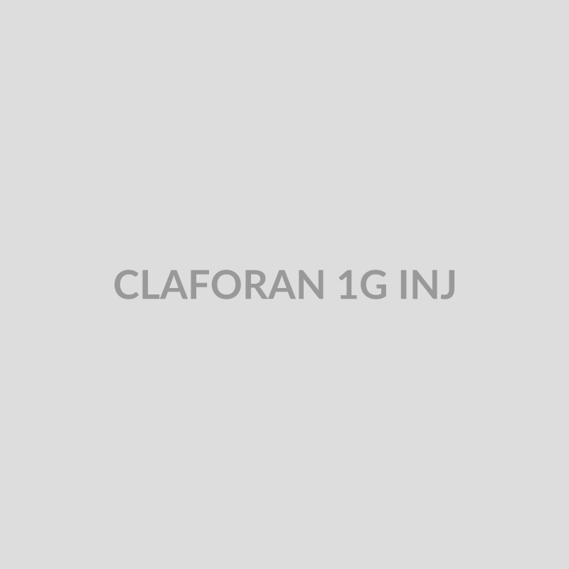 CLAFORAN 1G INJ - Bolan Clinic Pharmacy