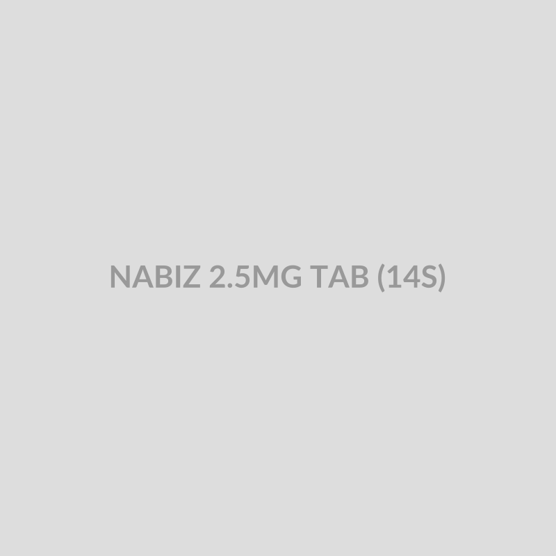 NABIZ 2.5MG TAB (14S) - Bolan Clinic Pharmacy