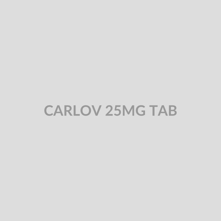 CARLOV 25MG TAB - Bolan Clinic Pharmacy