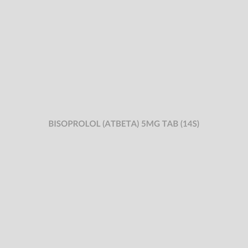 BISOPROLOL (ATBETA) 5MG TAB (14S) - Bolan Clinic Pharmacy