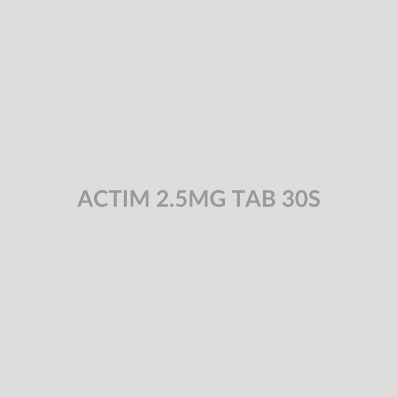 ACTIM 2.5MG TAB 30S - Bolan Clinic Pharmacy