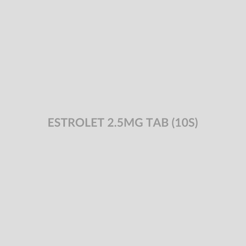 ESTROLET 2.5MG TAB (10S) - Bolan Clinic Pharmacy