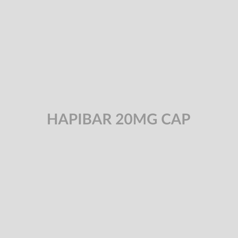 HAPIBAR 20MG CAP - Bolan Clinic Pharmacy
