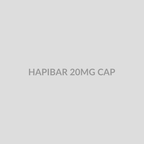 HAPIBAR 20MG CAP - Bolan Clinic Pharmacy