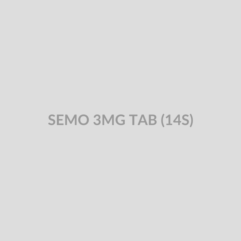 SEMO 3MG TAB (14S) - Bolan Clinic Pharmacy