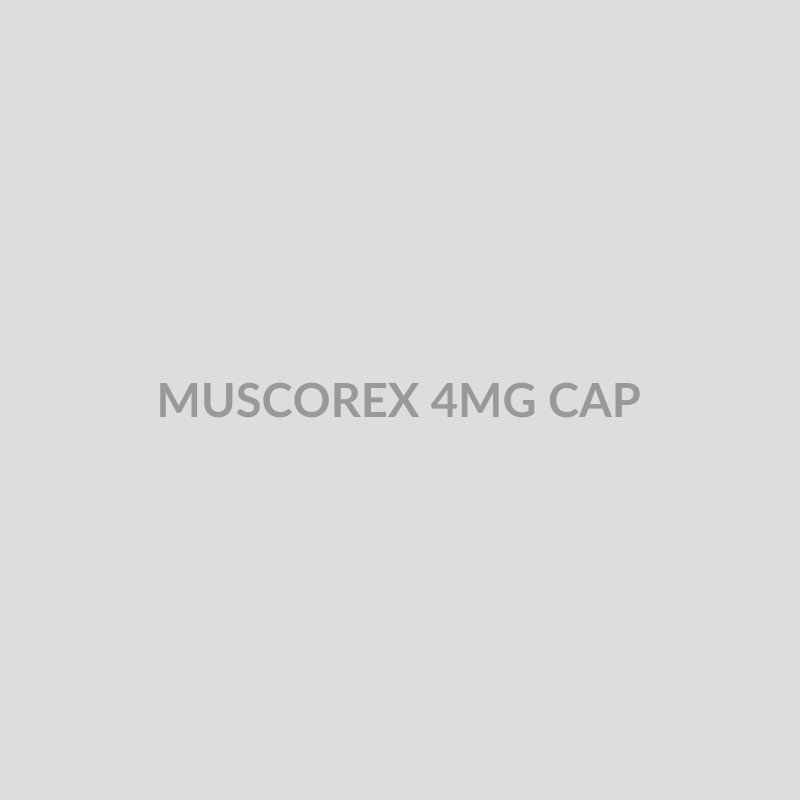 MUSCOREX 4MG CAP - Bolan Clinic Pharmacy