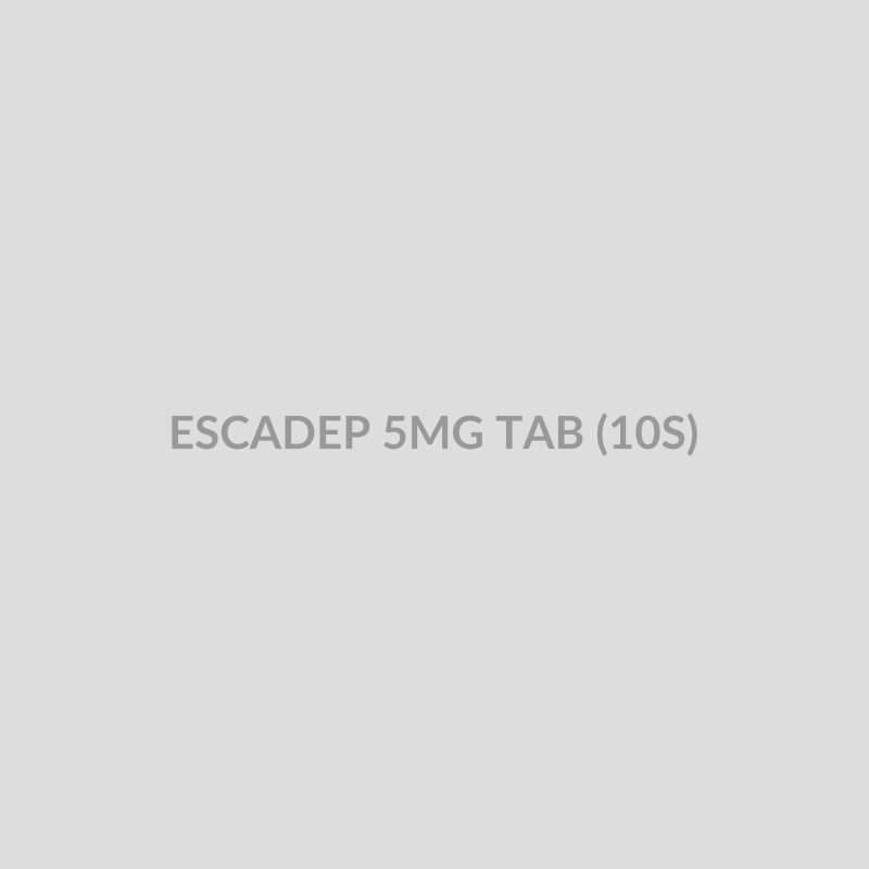 ESCADEP 5MG TAB (10S) - Bolan Clinic Pharmacy