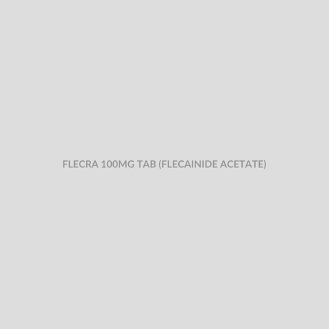 FLECRA 100MG TAB (FLECAINIDE ACETATE) - Bolan Clinic Pharmacy