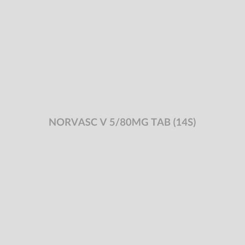 NORVASC V 5/80MG TAB (14S) - Bolan Clinic Pharmacy