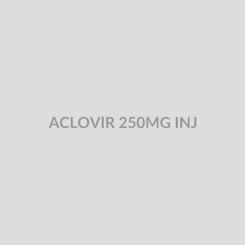ACLOVIR 250MG INJ - Bolan Clinic Pharmacy