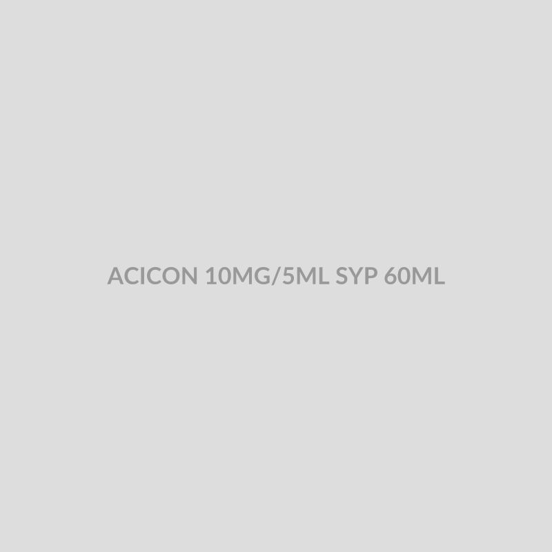 ACICON 10MG/5ML SYP 60ML - Bolan Clinic Pharmacy