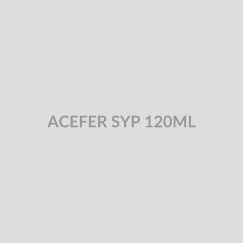 ACEFER SYP 120ML - Bolan Clinic Pharmacy