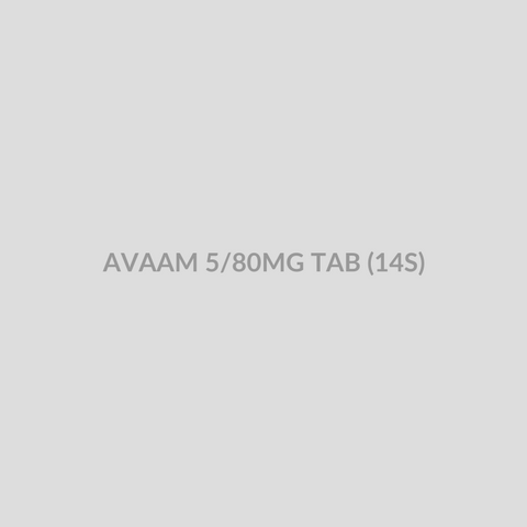 AVAAM 5/80MG TAB (14S) - Bolan Clinic Pharmacy