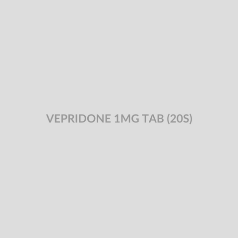 VEPRIDONE 1MG TAB (20S) - Bolan Clinic Pharmacy