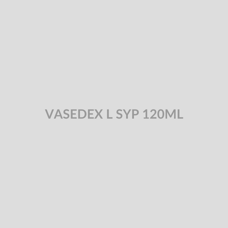VASEDEX L SYP 120ML - Bolan Clinic Pharmacy