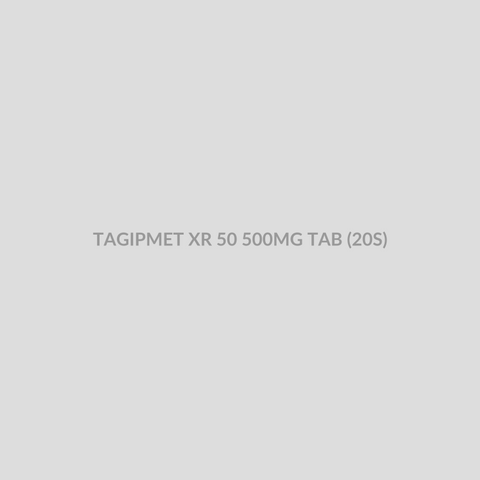 TAGIPMET XR 50 500MG TAB (20S) - Bolan Clinic Pharmacy