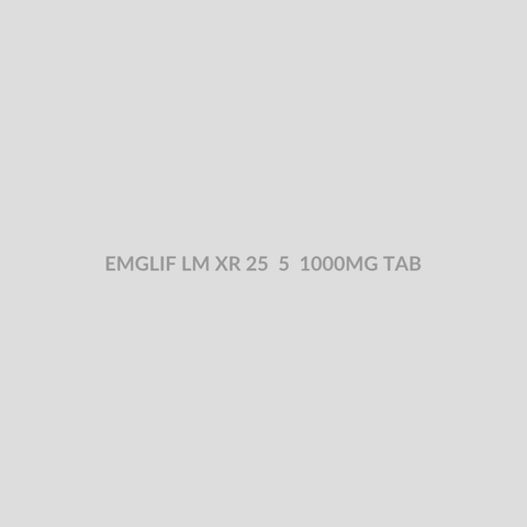 EMGLIF LM XR 25 5 1000MG TAB - Bolan Clinic Pharmacy